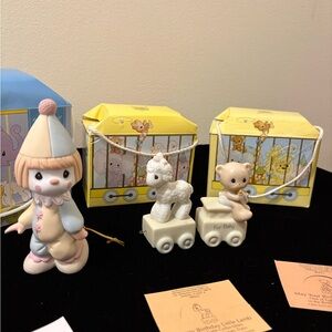 Precious Moments Birthday Series 3 Pieces of the Train